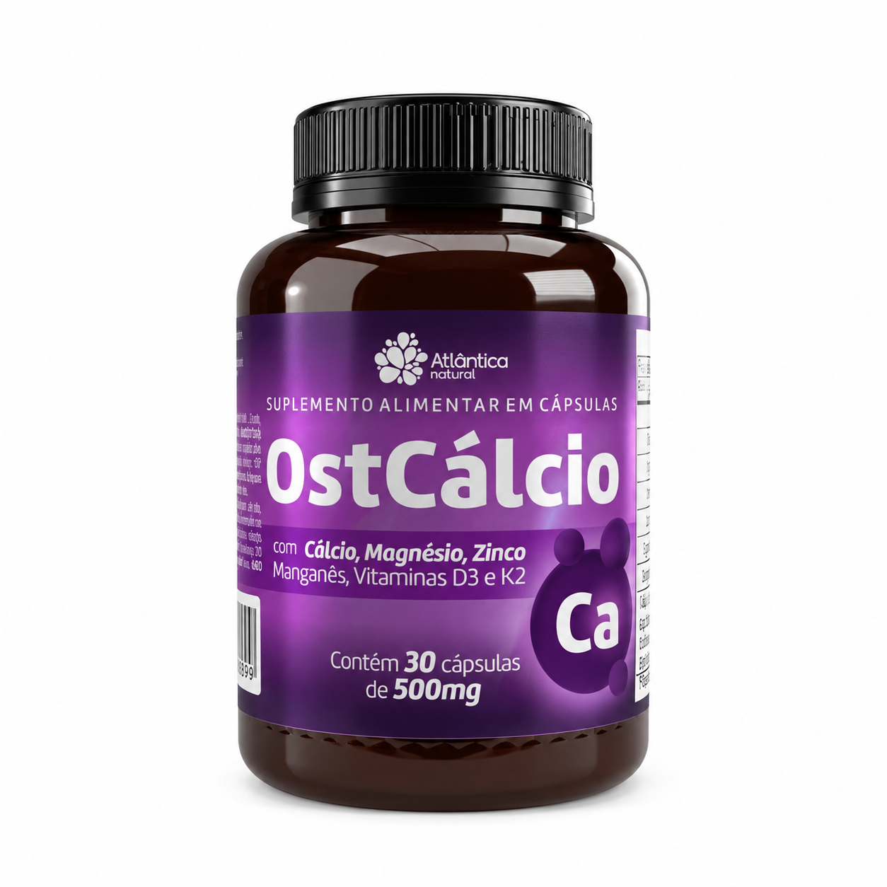 Atlantica Natural Ostcálcio - 30 Cápsulas